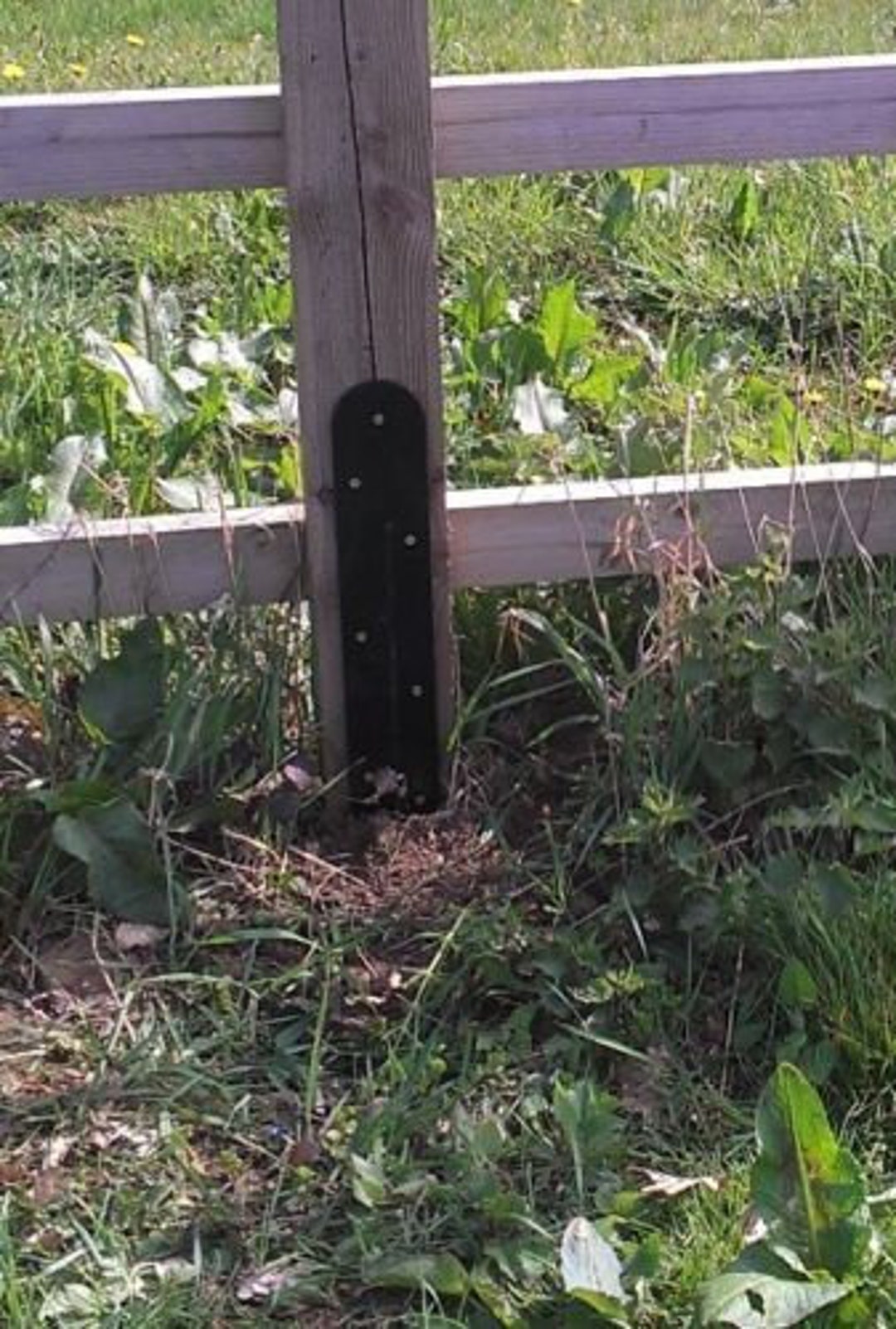 rsl-easy-fence-post-repair-spike-knock-in-type-for-4-post-etsy-uk