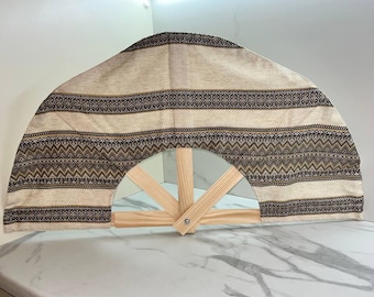 Sauna Fan, Wood Fan, Aufguss Fan, Spa, Folding Sauna Fan, Saunamaster Fan, Home decoration, Brooms, Whisks, Oak Brooms, Birch whiskeys