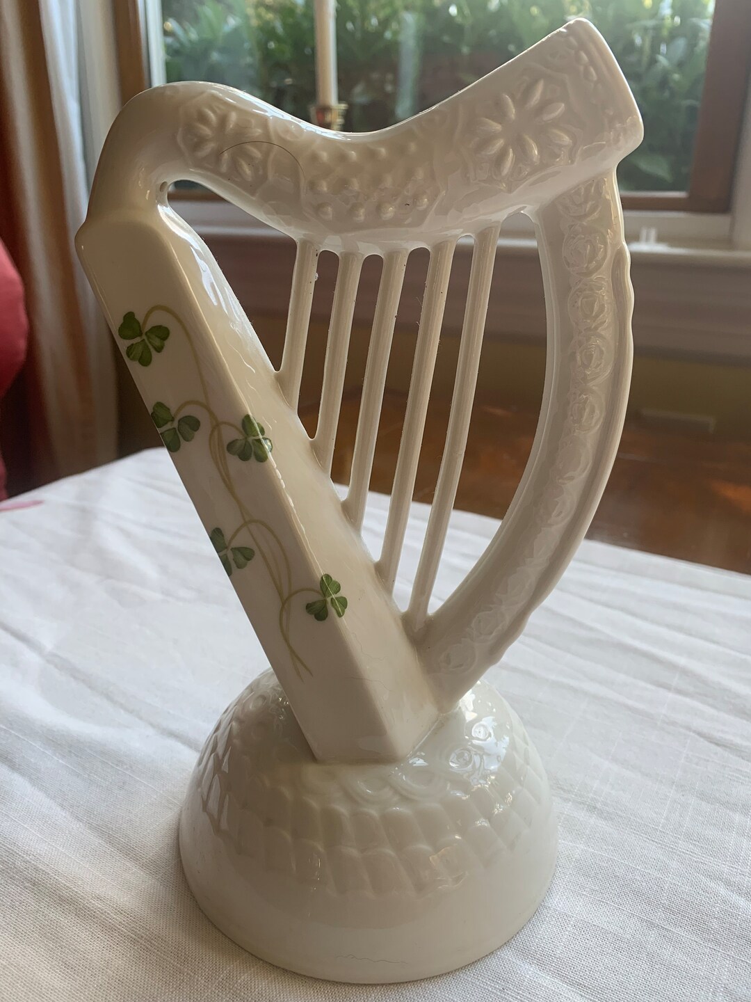 Donegal Parian China Irish Harp Etsy