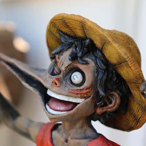 Monkey D. Luffy One Piece Handmade figure | Resin Sculpture | The Pirate King