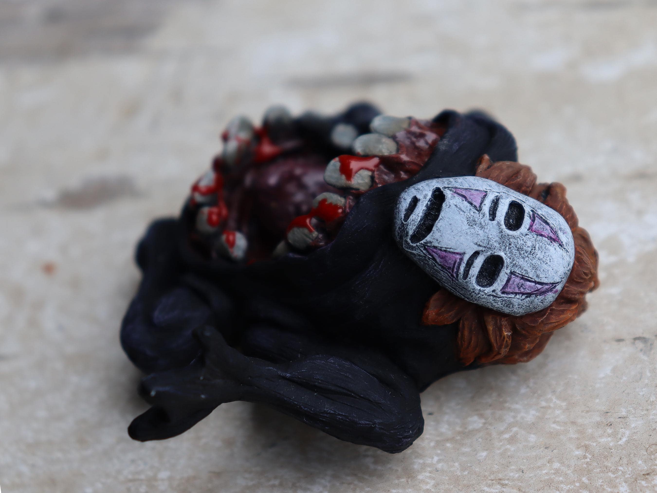 Spirited Away KAONASHI handmade magnet