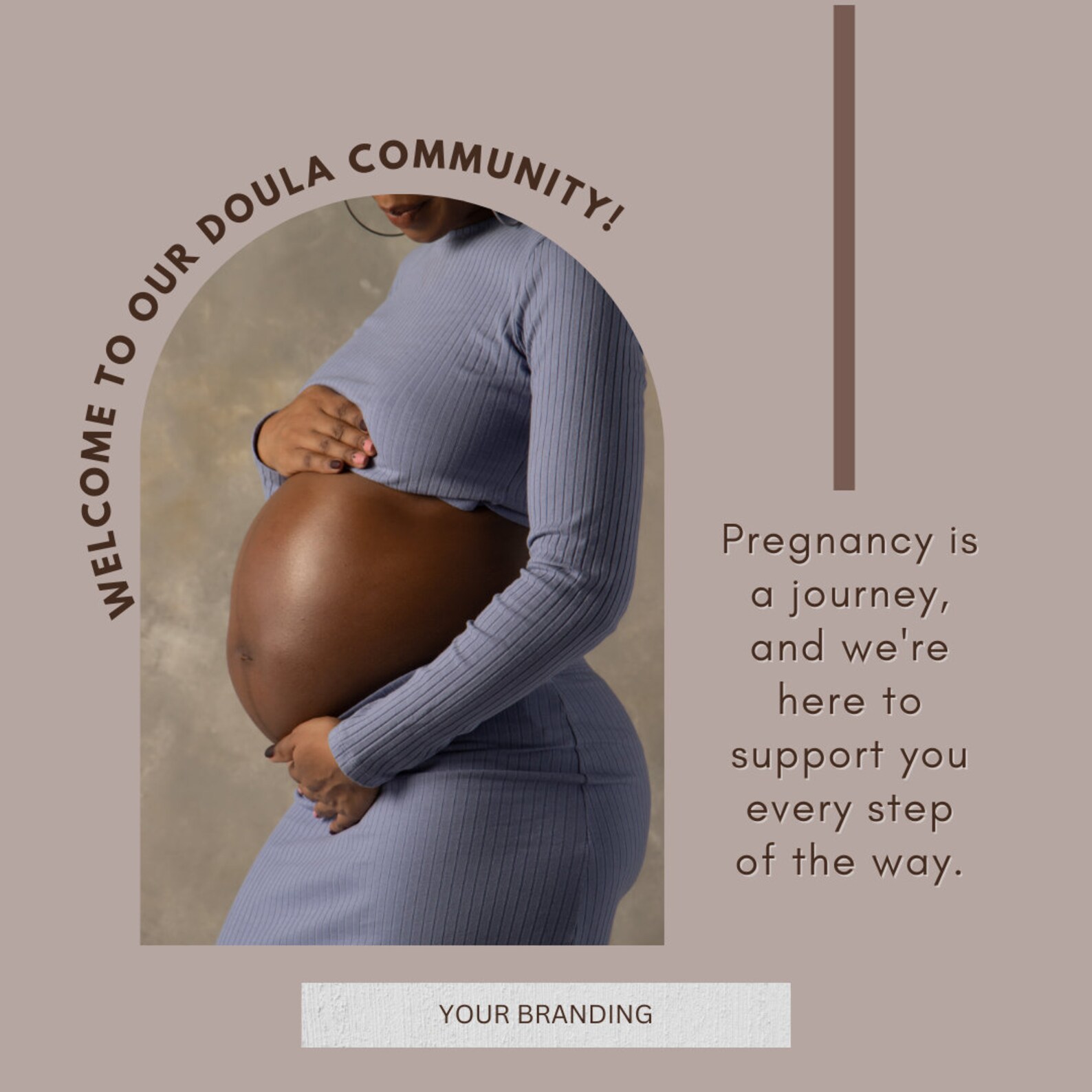 30 Doula Social Media Post Templates Postpartum Midwife Doula Content ...