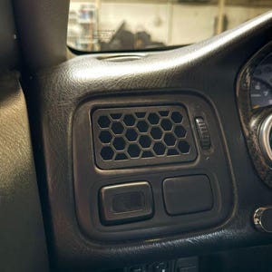 Honda Civic EK hexagon vent insert (outer vents) STL + 3MF