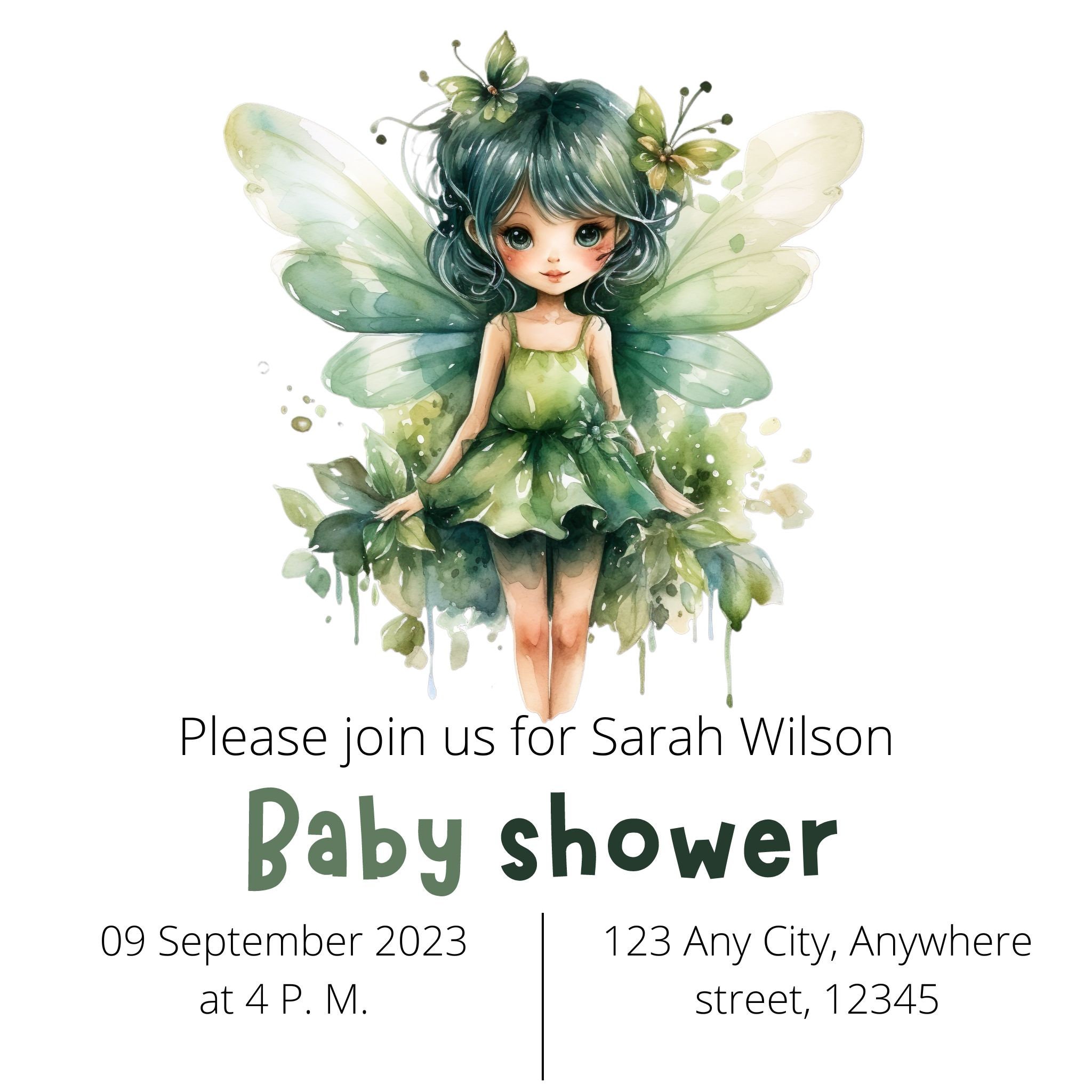 Cute Fairies Watercolor Clipart Bundle Ethereal Forest Fairy & Fantasy ...