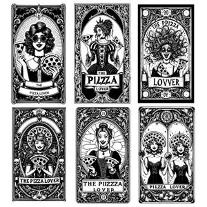 Funny Tarot Card Bundle PNG - Snarky Skeleton - Witchy Tarot - Adult Humor Digital Download