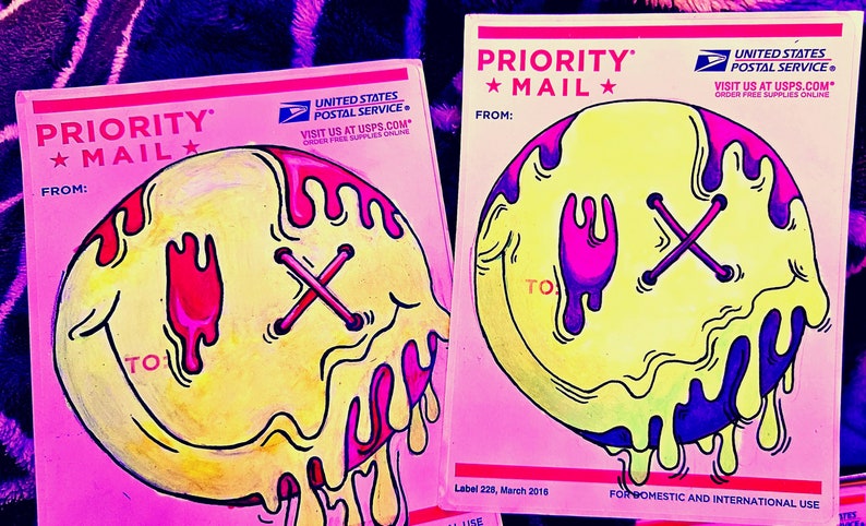 Stickers Custom Shipping Label Art - Etsy