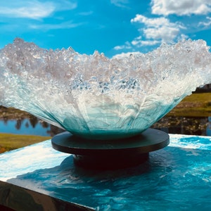 Made to Order: Sculpted Beach Wave Resin Bowl