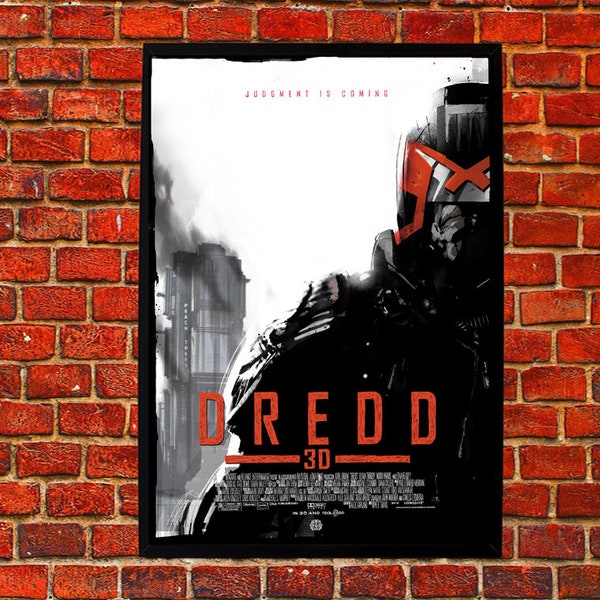 Dredd Judgment is Coming Alternative Artwork cover movie poster Dredd Judgment is Coming Alternative Artwork cover movie poster Dredd Dredd