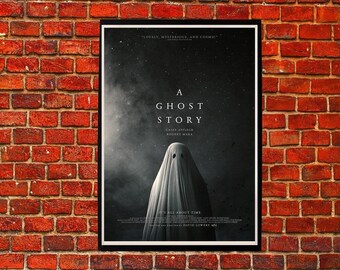 Plakat filmowy z filmu A Ghost Story, dekoracja ścienna