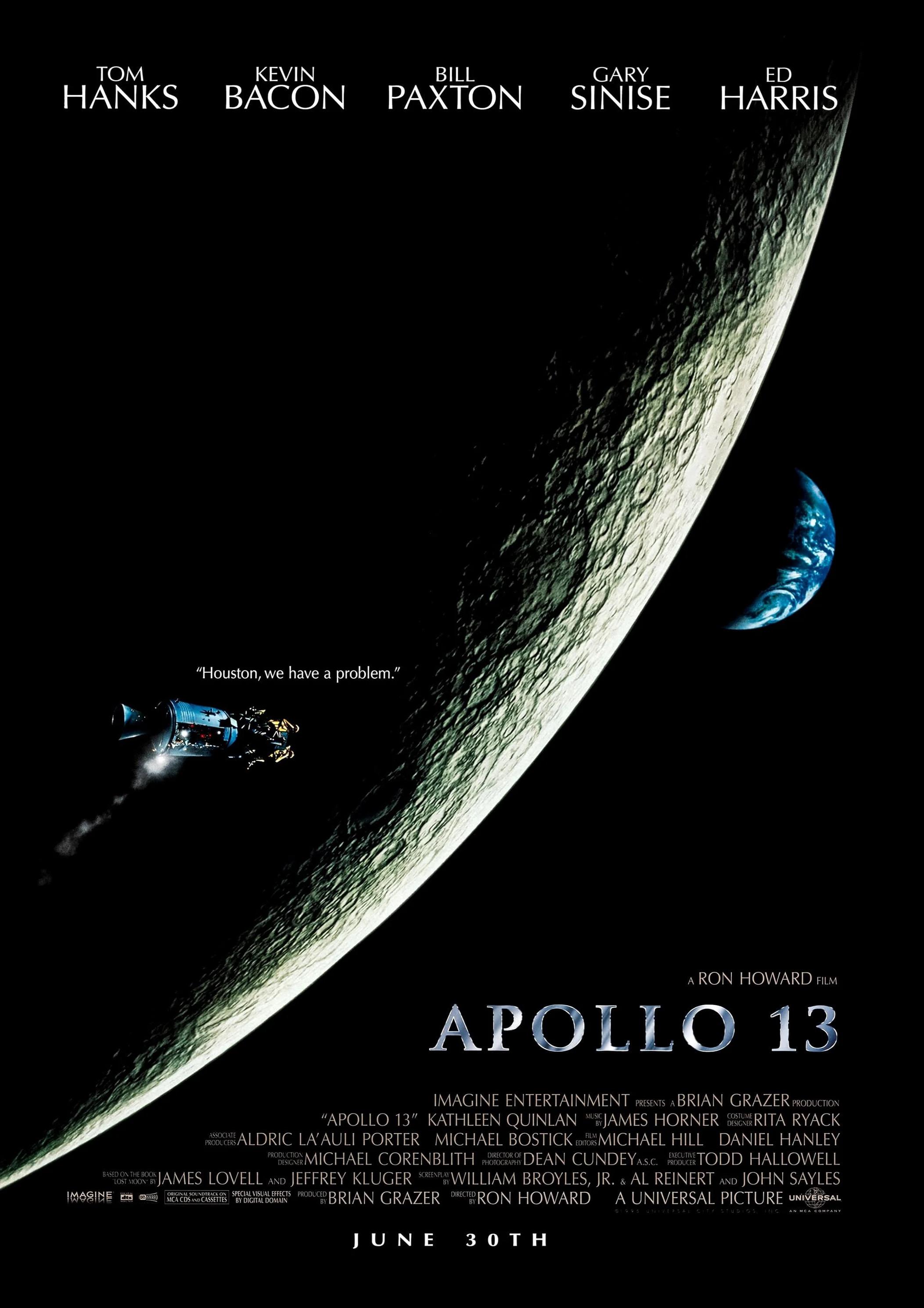 Apollo 13 (1995) Movie Film Poster Print Art Wall Decoration - Etsy
