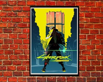 Cyberpunk Edgerunners (2022) plakat filmowy wydruk sztuka dekoracja ścienna
