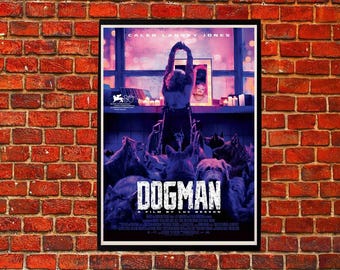 Dogman (2023) plakat filmowy wydruk sztuka dekoracja ścienna