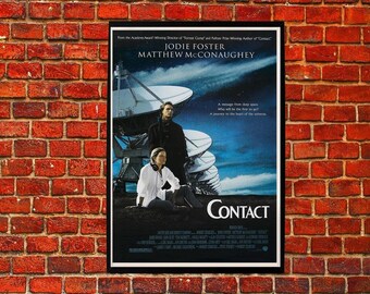 Kontakt (1997) film plakat filmowy wydruk sztuka dekoracja ścienna