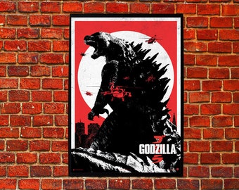 Godzilla Alternative Artwork Movie Poster Godzilla Alternative Artwork Movie Poster Godzilla Alternative Artwork Movie Poster