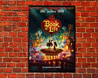 The Book of Life Animation Movie Cover Home Decor Poster The Book of Life Animation Movie Cover Home Decor Poster The Book of Life The Book