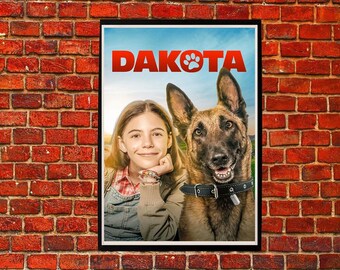 Plakat filmowy Dakota (2022) dekoracja ścienna do druku artystycznego