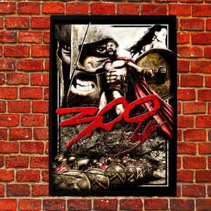 Quadro decorativo Poster 300 This Is Sparta Filme Cinema Arte para