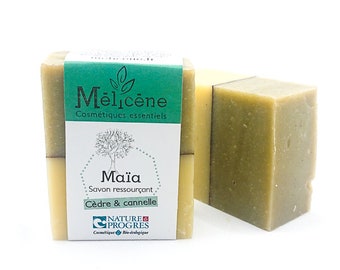 Savon au Cèdre et à la cannelle  / MAÏA - 100 g