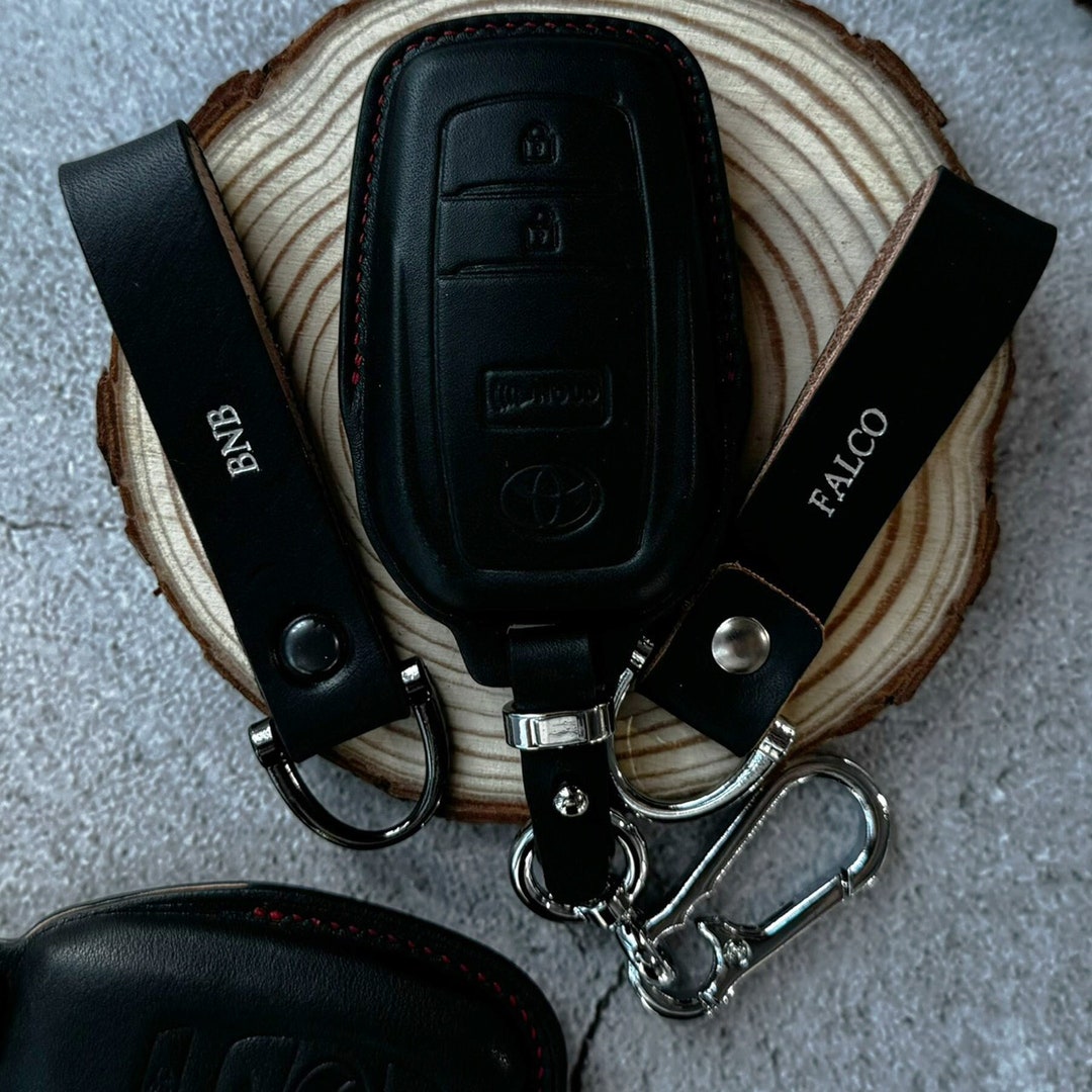 Elegant Gr86 Leather Key Fob Holder Chic Keyring for 2021-2024 Models ...