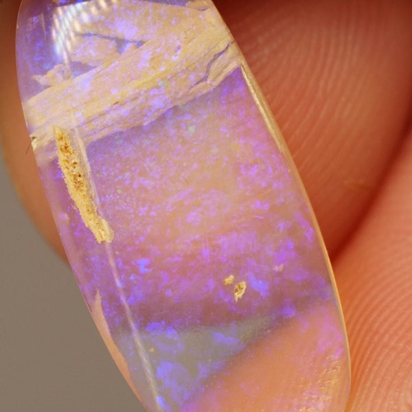 5.2ct enchanting crystal opal polished Australian gemstone