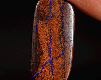 Natural Boulder Opal 17.72cts Australian Queensland Opal Gemstone Jewelry Gift for Her
