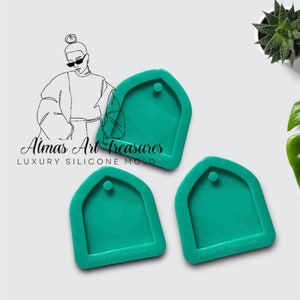 Moroccan Keyring Silicone Moulds| Moroccan Keychain Molds | Moroccan Coaster- Resin, Jesmonite