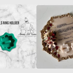 Ring Holder Silicone Mold | Resin Silicone Mold | Ring Holder Mold