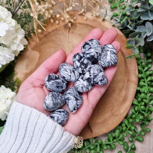 Pinolite Tumbled Stone, Crystal Gemstone Polished Natural High Quality Mineral Rock Emotional Healing Grounding Strength Spiritual Austria