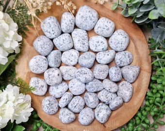 Granite Tumbled Stone, Crystal Gemstone Polished Natural High Quality Grade Mineral Rock Ancient Earth Wisdom Power Stability Masculinity