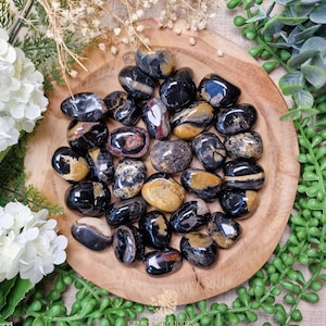 Sardonyx Tumbled Stone, Crystal Gemstone Polished Natural High Quality Grade Mineral Rock Confidence Courage Grounding Stability Willpower