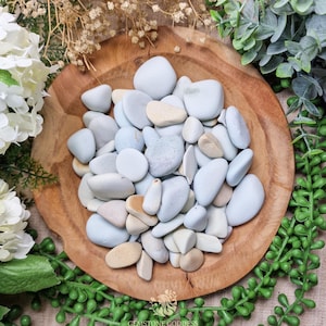 Zeolite Clinoptilolite Tumbled Stone, Crystal Gemstone Polished Natural High Quality Mineral Rock Russia Purification Energetic Cleansing