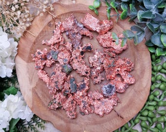 Raw Copper Rough Rock | Gemstone Natural Crystal High Quality Mineral Interior Sculpture Geode Decoration Cluster Spiritual Decor Altar