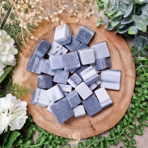 Tai Chi Tumbled Stone, Crystal Gemstone Polished Natural High Quality Grade Mineral Rock Taiji Jade Ying Yang Jade White Quartz Black Jasper