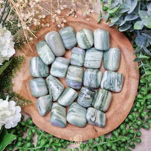 Infinite Stone Tumbled Stone, Crystal Gemstone Polished Natural High Quality Grade Mineral Rock
