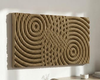 Parametric Wall Art CNC Files, 3D Wavy Wall Panel DXF for Laser Cut, Modern Slat Wall Decor Plan, CNC Router Files for 18mm Plywood, Vector