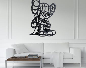 Kaws-Inspired Wall Art Vector Design (Digital File)