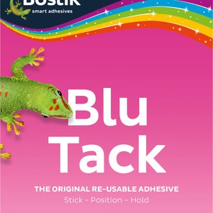 Bostik Blu Tack Adhesive Putty - Pink