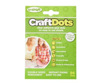 U-Craft Adhesive Dots Pack x 96