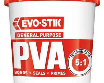 2 Evo Stik Super Evo Bond PVA building glue primer sealer admixture 500ml 122000