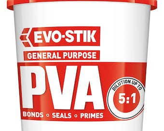 6 Evo Stik Super Evo Bond PVA building glue primer sealer admixture 500ml 122000