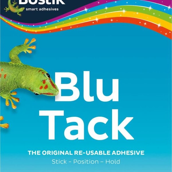 Masilla adhesiva Bostik Blu Tack - Azul