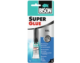 Bison Super Glue Gel 3g
