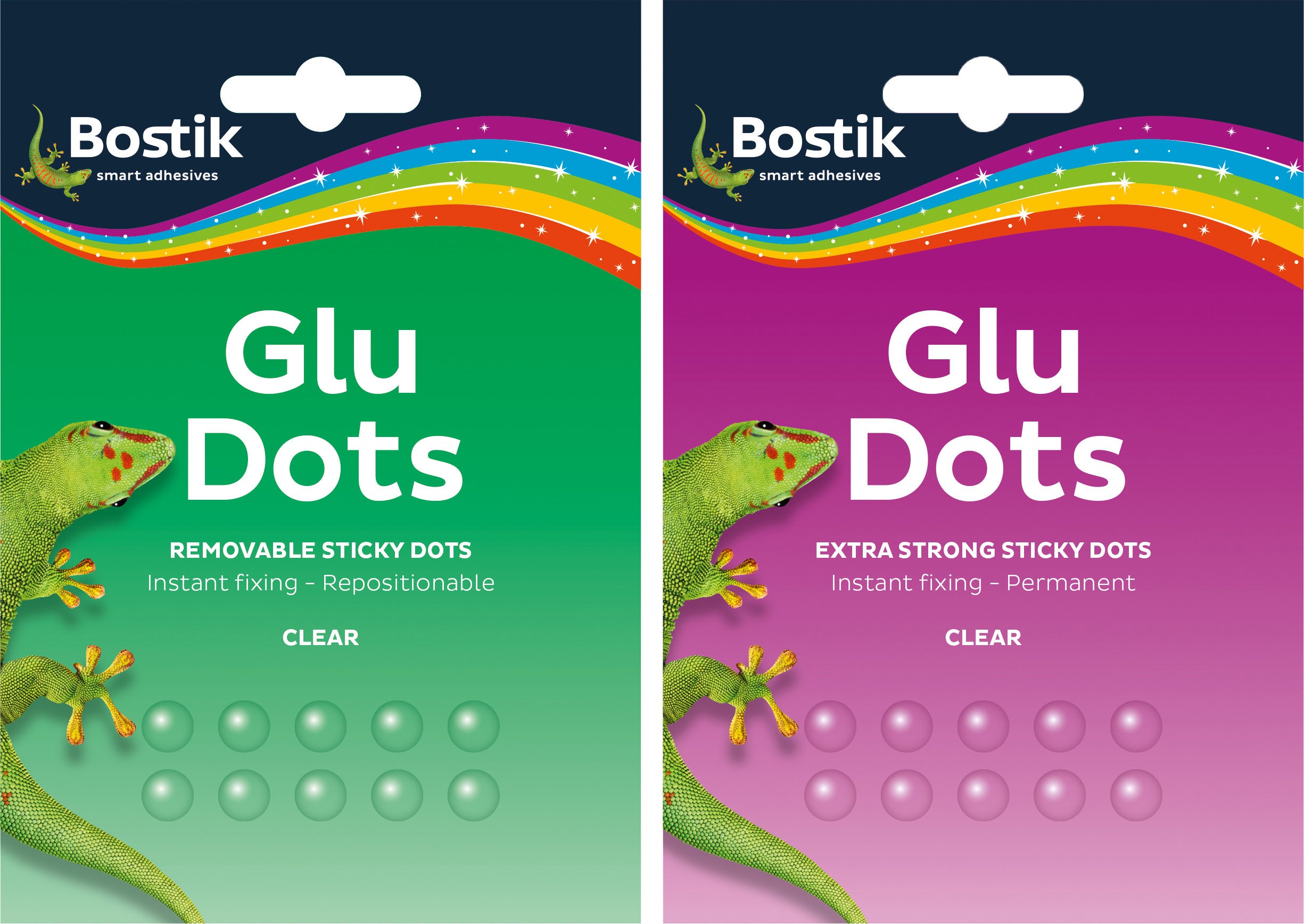 Bostik Glu Dots Removable 64 dots - The Deckle Edge
