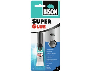 2 x 6305573 Bison Super Glue Instant Universal Adhesive 3g Gel