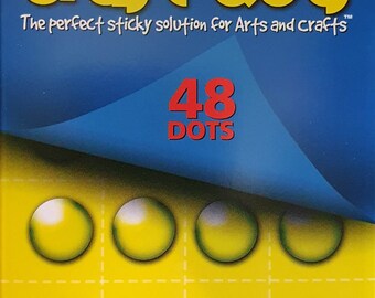 24 x Craft Adhesive Dots Permanent Adhesive Pack of 48