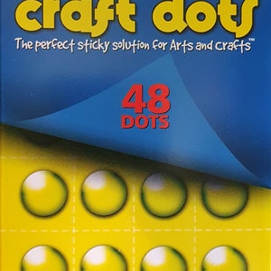 Craft Adhesive Dots Permanent Adhesive Pack of 48