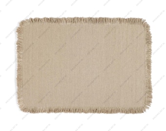 Handwebstuhl Fransen Kelim Beige Farbe Wolle Kelim Teppich Handgewebter Teppich, Handgefertigter Teppich, Flachgewebe Teppich Durrie