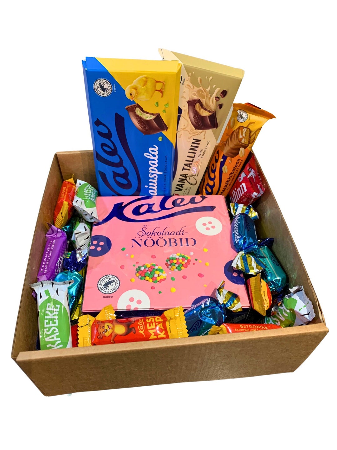 Estonian Kalev Candies and Chocolates Box, Gift Box, Surprise Box, New ...