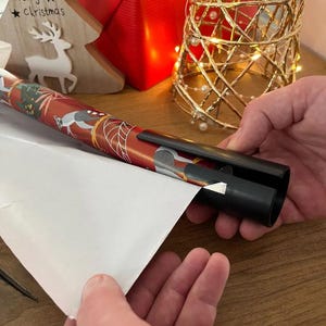 Taglierina per carta da rotolamento KIQ, taglierina per carta da regalo, taglierina per carta natalizia, taglierina per carta da regalo