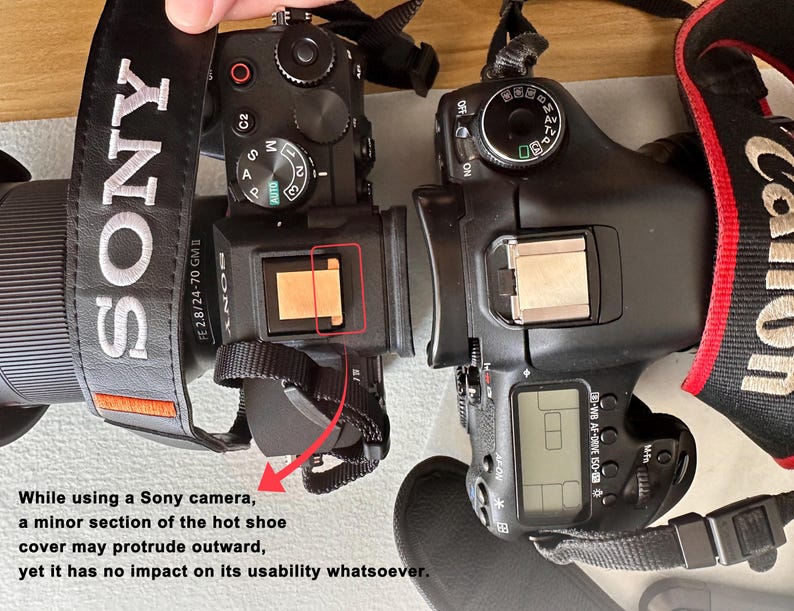 The Great Wave Camera Hot Shoe Cover, Hot Shoe for DSLR Camera, Accessories for Cameras, Shutter Button And Hot Shoe Cover Set image 20